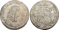 Anhalt Zerbst: 2/3 Taler Carl Wilhelm, 1667-1718: -