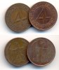 Weimar: 2x 4 Reichspfennig