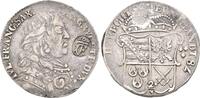 Sachsen Lauenburg: 2/3 Taler mit Gegenstempel Fränkischer Kreis Julius Franz, 1666-1689: -