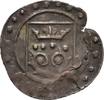 Nassau Holzappel Fürstentum: Einseitiger Pfennig Cramberg Adolph, 1653-1676: -