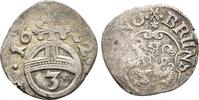 Braunschweig Wolfenbüttel 3 Pfennige Friedrich Ulrich 1613-1634 -