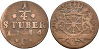 Preussen 1/4 Stüber Kleve Friedrich II.1740-1786 -