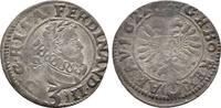 Habsburg: Groschen ( 3 Kreuzer ) Prag 1622 Ferdinand II, 1619-1637: ss, selten !!