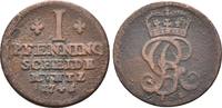 Braunschweig Calenberg Hannover: 1 Pfennig Georg II, 1727-1760: -