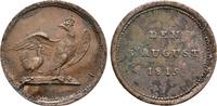 Henneberg Grafschaft Jeton a.d.Huldigung 1815 ss-vz etwas Belag
