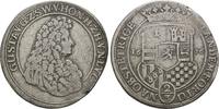 Sayn Wittgenstein Hohenstein: 2/3 Taler 1676 Gustav, 1657-1701: ss