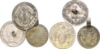Habsburg: Lot 3 Stück ab 20 Kreuzer 1848 A -