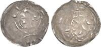 Coburg thüringische Münzstätte: Pfennig auf Würzburger Schlag Friedrich der Strenge, 1353-1381: -
