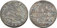 Polen Riga: 3 Gröscher Sigismund III, 1587-1632: -