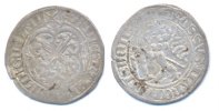 Sachsen: Friedrich II. mit seiner Gemahlin. Schwertgroschen