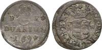 Habsburg: Duarius Kremnitz 1697 KB Leopold I, 1657-1705: ss