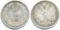 Finnland: Nikolaus II., 1894-1917. 25 Penniä