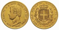 Italien-Sardinien: Carlo Alberto, 1831-1849. 20 Lire