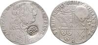Lauenburg Herzogtum: 2/3 Taler mit Gegenstempel Fränkischer Kreis Julius Franz, 1666-1689: -