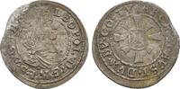 Habsburg: 1 Kreuzer Hall o.J. Leopold I, 1657-1705: ss