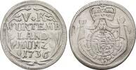 Württemberg: 5 Kreuzer Carl Alexander, 1733-1737: -