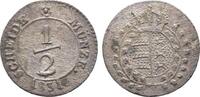 Württemberg: 1/2 Kreuzer Wilhelm I, 1816-1864: -