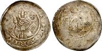 Würzburg Bistum: Pfennig Gottfried von Spitzenberg-Helfenstein 1186-1190 -
