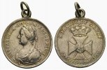 Pfalz, Kurlinie Sulzbach: Elisabeth Auguste. Silbermedaille "Stiftung St. Elisab
