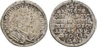Brandenburg Bayreuth: Groschen auf seinen Tod Georg Wilhelm, 1712-1726: -