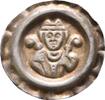 Augsburg Bistum: Brakteat Hartmann II. von Dillingen, 1250-1286: vz, selten !!