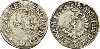 Habsburg: 3 Kreuzer Prag 1624 Leopold I, 1657-1705: ss