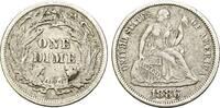 USA: 1 Dime 1886 ss 35,00 EUR  zzgl. 3,00 EUR Versand