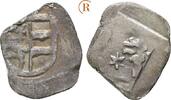 Salzburg Erzbistum: Pfennig Friedrich IV. Truchseß von Emmersberg, 1441-1452 oder Sigismund I, 1452-1461: -