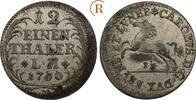 Braunschweig Wolfenbüttel: 1/12 Taler Karl I, 1735-1780: -