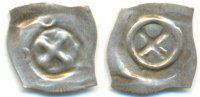 Schweiz Basel Bistum 4-zipfliger Pfennig