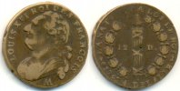 Frankreich 12 Deniers 1792 AA Metz