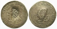 Sachsen: Friedrich II. u. Friedrich I., 1428-1436. Schildgroschen "Gegenstempel 1/2 Ra