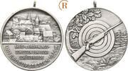 Unterdeufstetten, jetzt Fichtenau in Baden W.: Versilberte Bronzemedaille. Schützenmedaille 1958 vz
