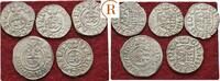 Anhalt: Lot 5 x 1/24 Taler ( Groschen ) Gemeinschaftsprägung -
