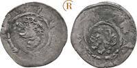 Coburg Thüringische Landgrafschaft: Pfennig nach Würzburger Schlag Friedrich III. der Strenge, 1353-1381: -