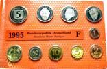 BRD: Kursmünzensatz 1 Pfennig bis 5 Mark -