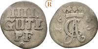 Corvey Abtei: 4 Gute Pfennig Höxter Christoph von Bellinghausen, 1678-1696: -