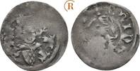 Pfalz Oberpfalz: Pfennig auf Würzburger Schlag Otto V. und / oder Friedrich I. 1376-1379-1384: -
