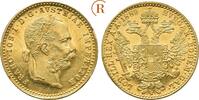 Habsburg: Dukat GOLD Wien Franz Joseph I, 1848-1916: -
