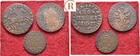 Russland: Lot 3 bessere Kupfermünzen  ss
