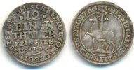 Stolberg 1/12 Taler 1733 Ausbeute
