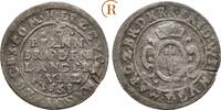 6 Pfennig Berlin 1658 Preussen: Friedrich Wilhelm, 1640-1688: ss Riß