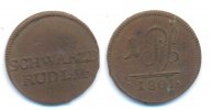 Schwarzburg, Rudolstadt: Ludwig Friedrich II. 1 Pfennig 1801