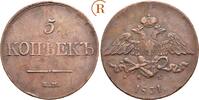 Russland: 5 Kopeken Ekaterinburg 1831 EM Nikolaus I, 1825-1855: ss
