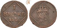 Bayern: 1 Heller Maximilian IV. Joseph, 1799-1825: -