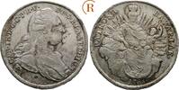 Bayern: Taler, Madonnentaler München Karl Theodor, 1777-1799: -