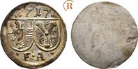 Salzburg Erzbistum: Einseitiger Pfennig Franz Anton von Harrach, 1709-1727: -