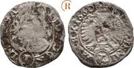 Habsburg: 1 Kreuzer Kuttenberg 1660 Leopold I, 1657-1705: ss-s, selten !!