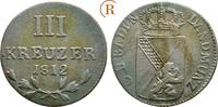 Baden: 3 Kreuzer Carl Ludwig Friedrich, 1811-1818: -