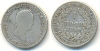 Russland: Nikolaus I., 1825-55: Für Polen 1 Zloty 1830 für Polen -
